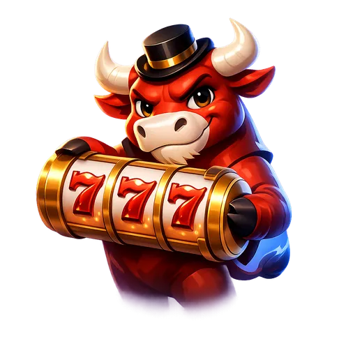 Stylized 3D golden bull mascot with premium lighting on clean background for LeBull Casino online section